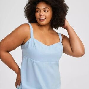 Light Blue Sleeveless Top
